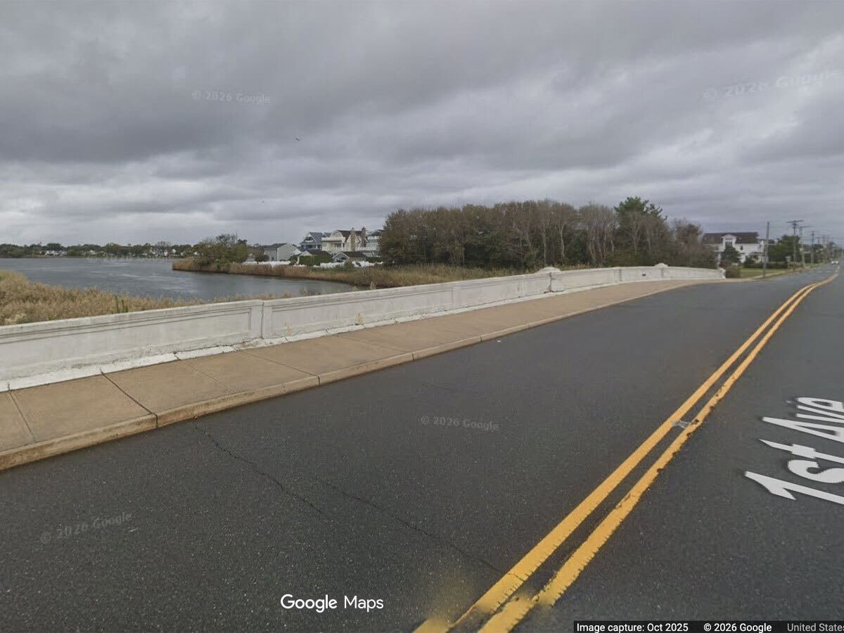 Bridge W-27 on First Avenue between Sea Girt and Spring Lake.