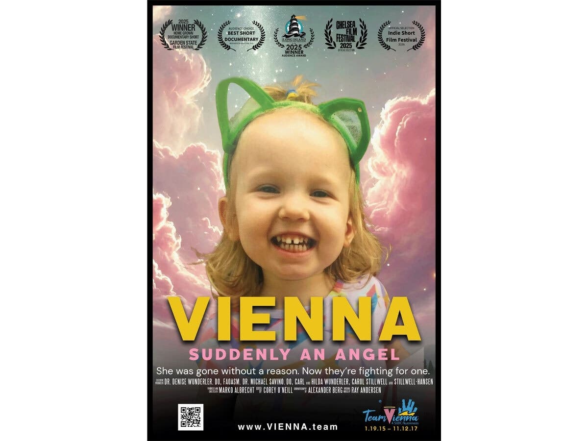 The poster for “VIENNA: Suddenly An Angel.”