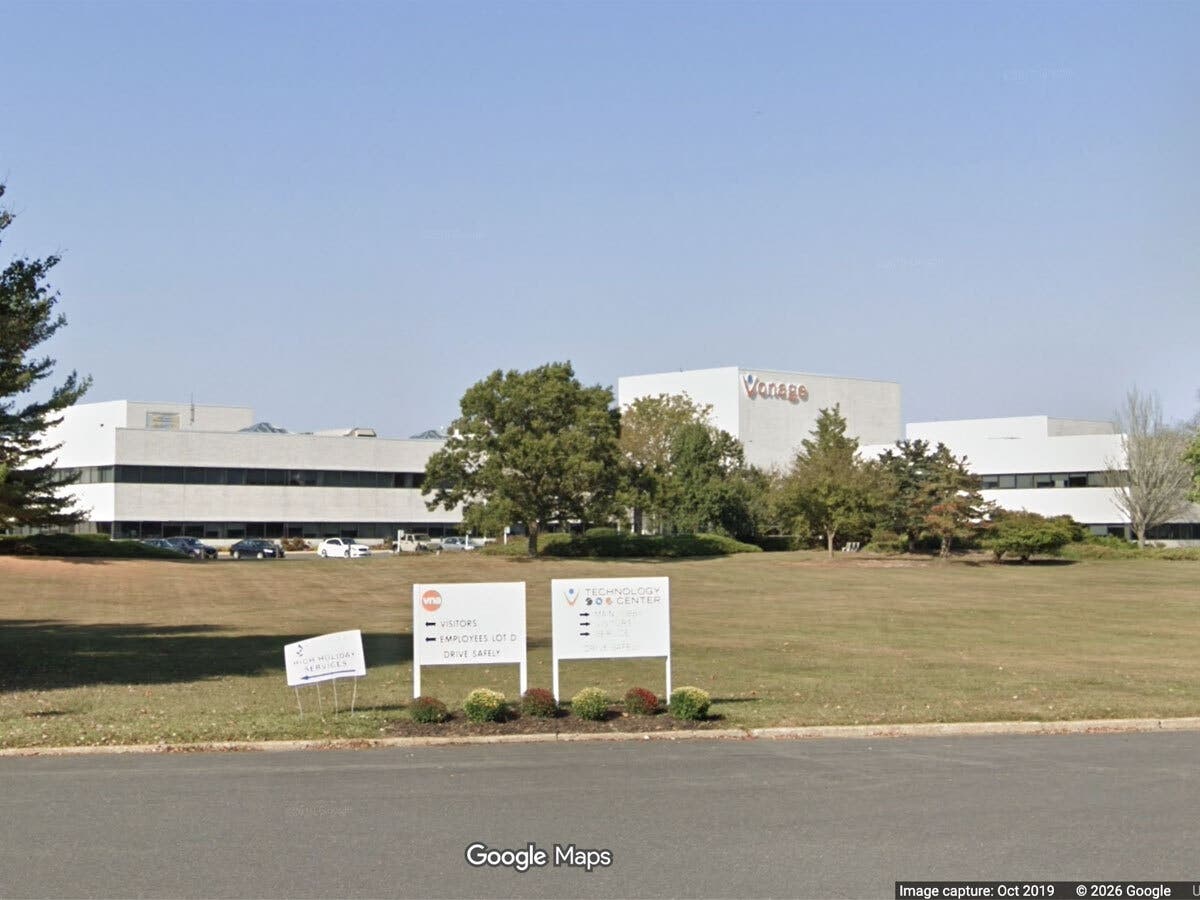 The former Vonage building on 23 Main Street, Holmdel.