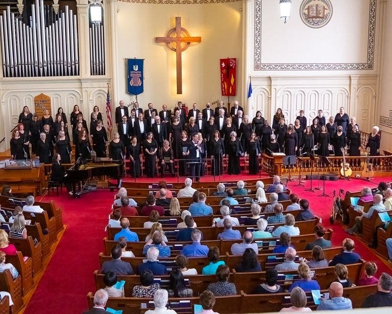 Monmouth Civic Chorus at First Presbyterian Church of Freehold.