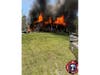 The fire in Freehold Township.