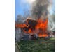 The fire on Thomas Avenue.