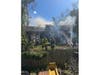 Firefighters responding to the fire.