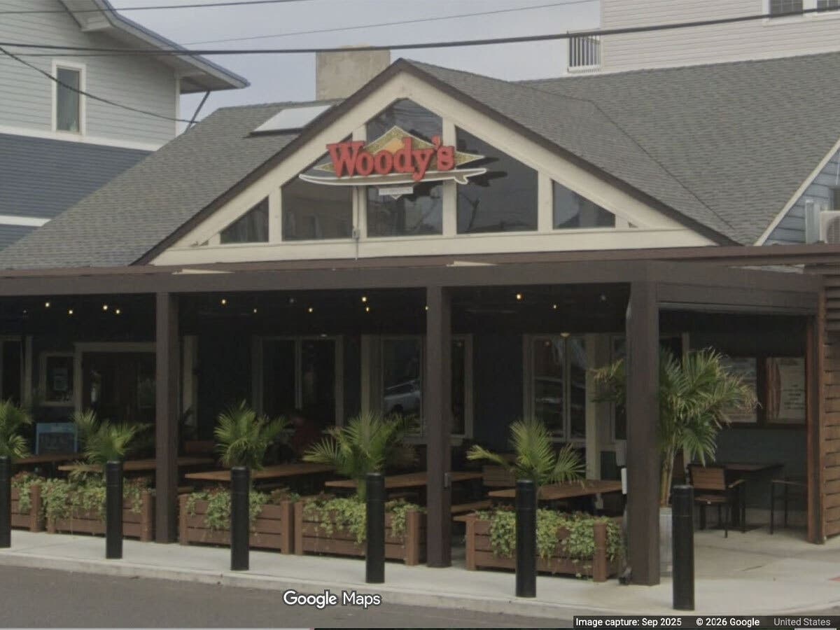 Woody’s Ocean Grille at 1 East Church Street, Sea Bright.