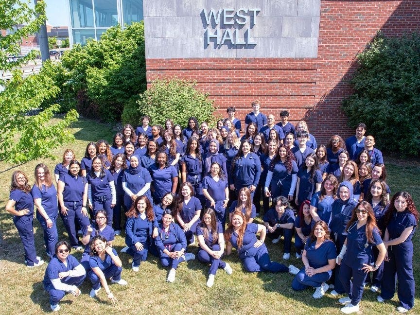 The Middlesex College Nursing Class of 2026.