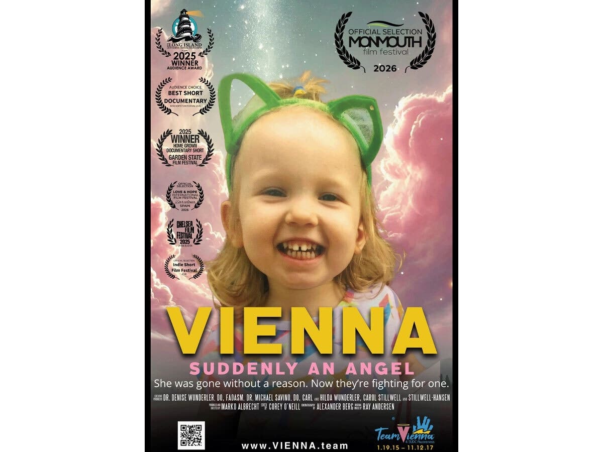 The poster for “VIENNA: Suddenly An Angel.”
