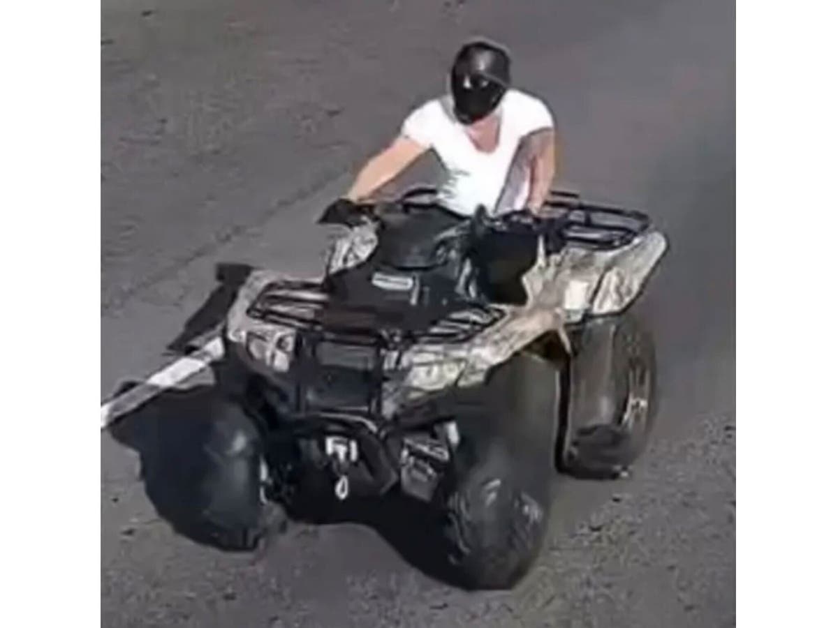 A photo of the person wanted by authorities.