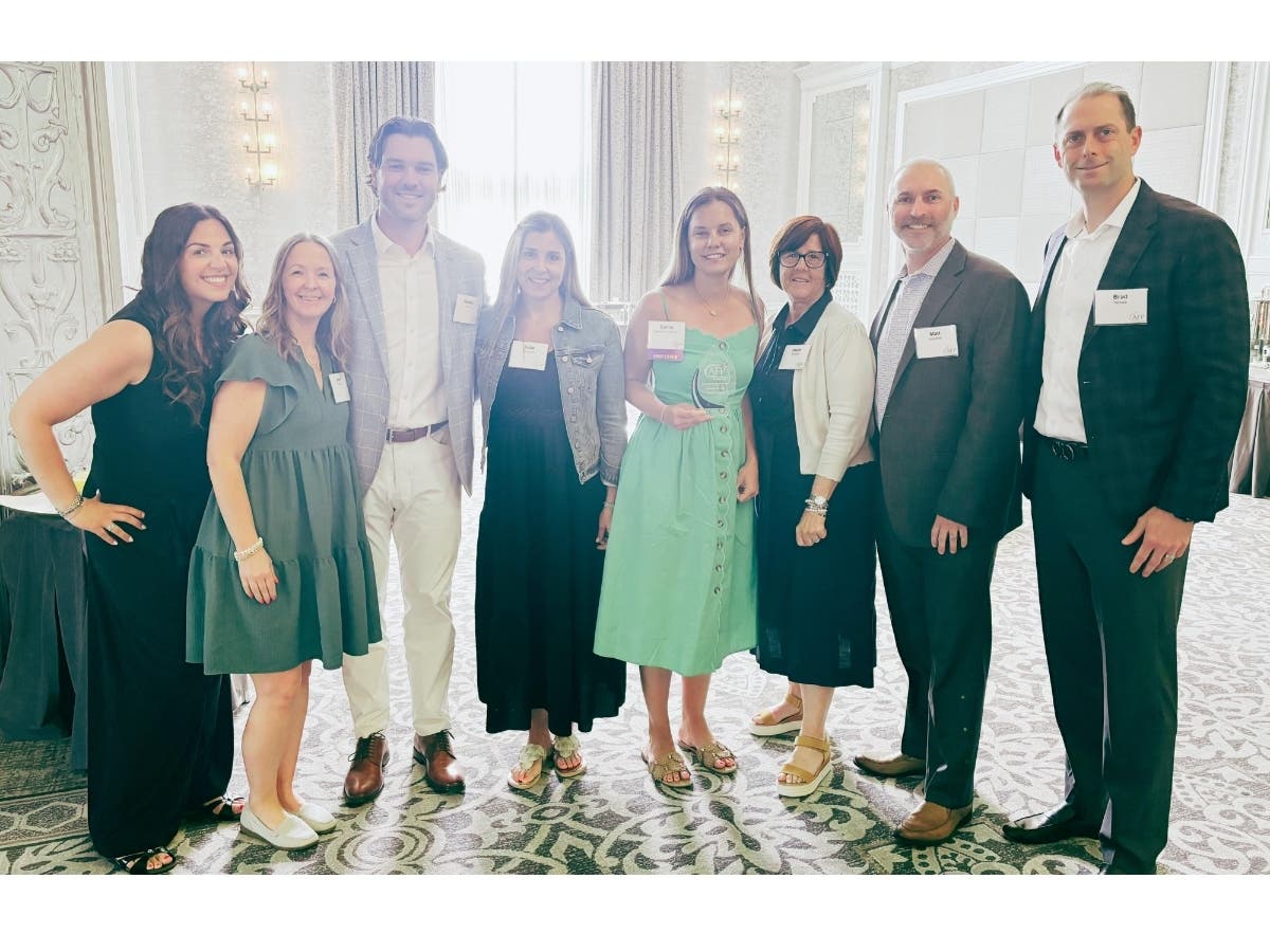 The Liv Like A Unicorn team with the 2026 Philanthropy Award.