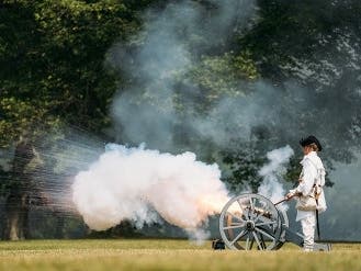 The Battle of Monmouth reenactment will take place on Saturday and Sunday.