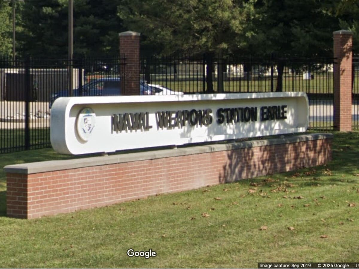 Naval Weapons Station Earle, located at 201 Route 34, Colts Neck.