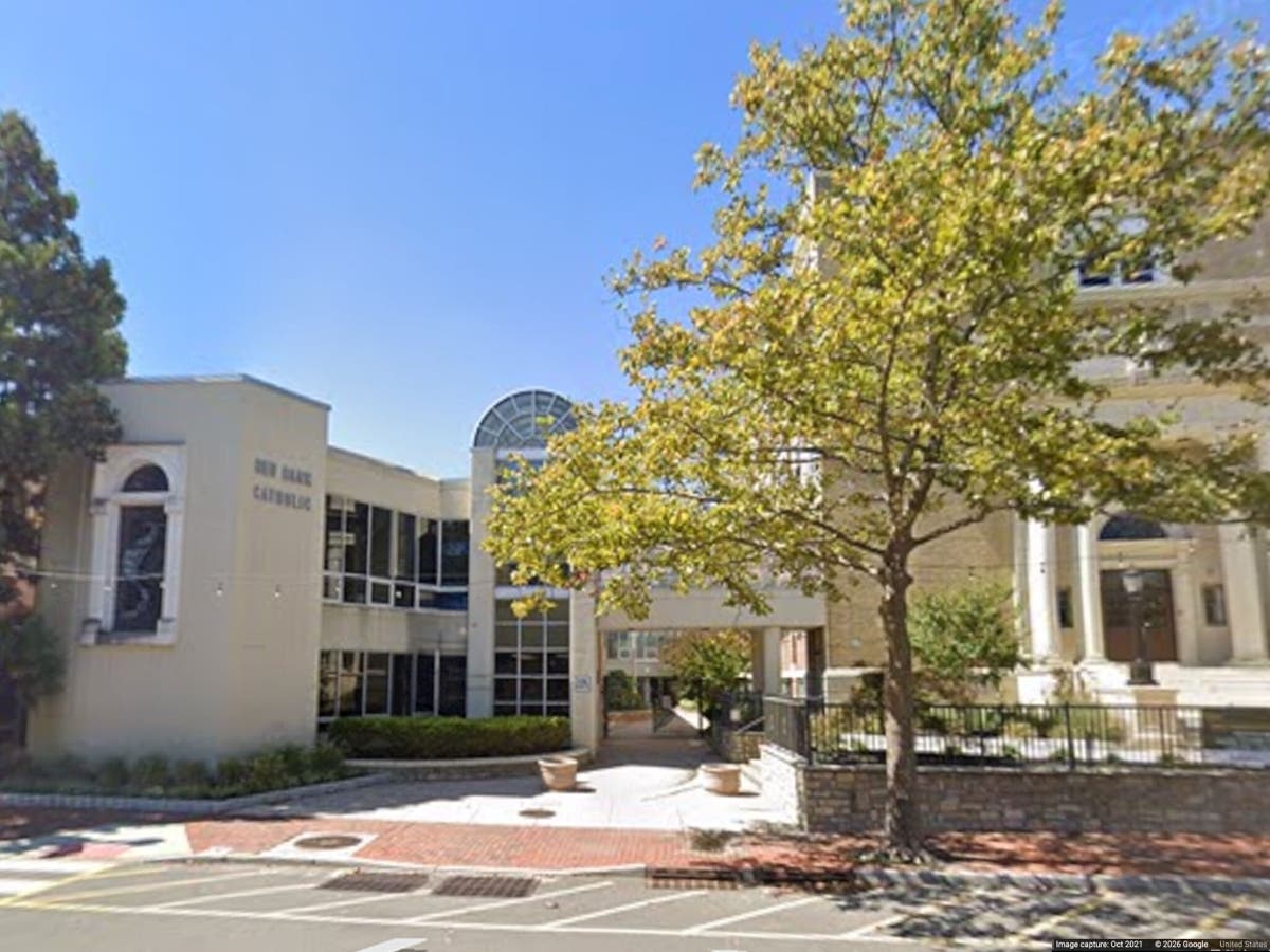 Red Bank Catholic High School, located at 112 Broad Street.