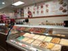Ice cream inside the Freehold shop.