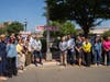The renaming ceremony for Basie Center Way.