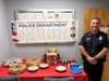 A table set up honoring Marlboro Police.