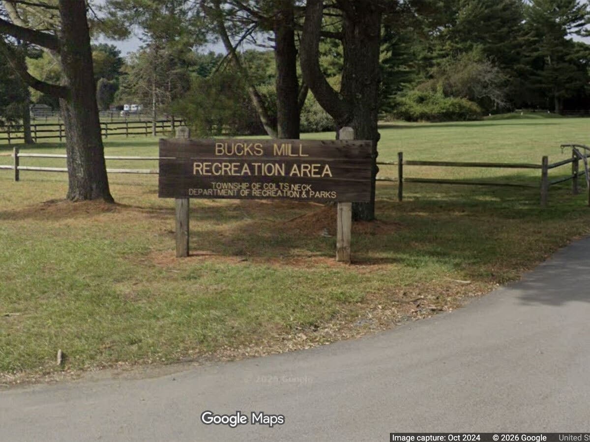 The Bucks Mill Park Recreation Area in Colts Neck.