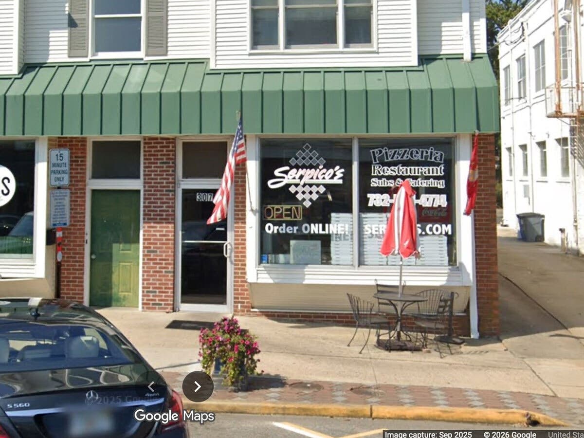 Serpico's Pizzeria & Restaurant, located at 307 Main Street.