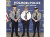 (L-R) Patrolman Martelli, Chief Ackerson and Patrolman Walsh.
