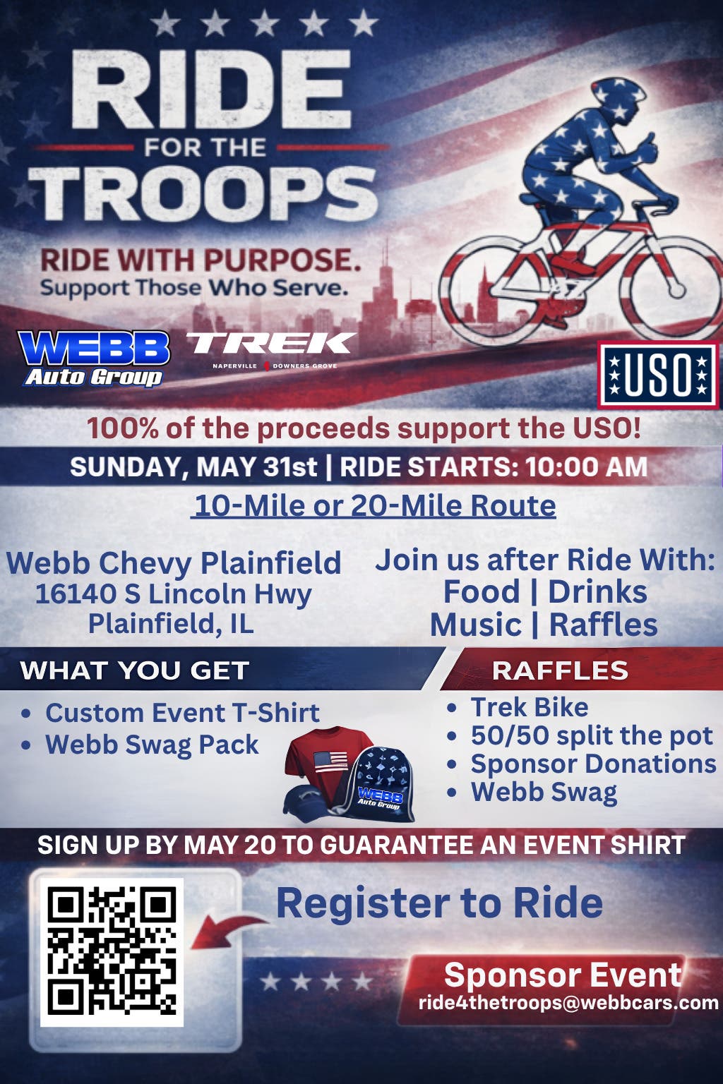 5th Annual Ride for the Troops