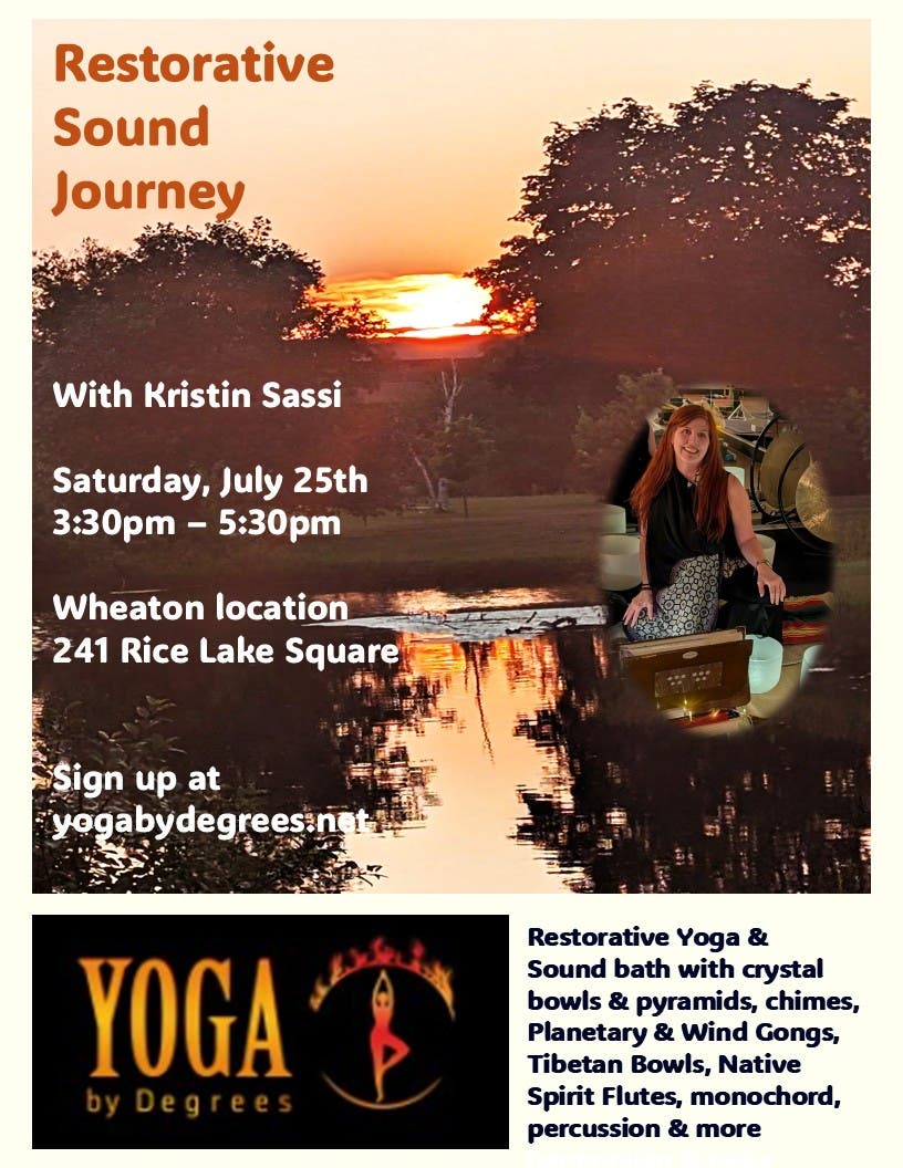 Restorative Sound Journey - Sound Bath Meditation with Kristin Sassi