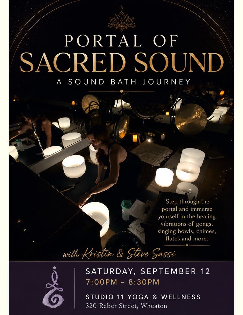 Portal of Sacred Sound: A Sound Journey with Kristin & Steve Sassi