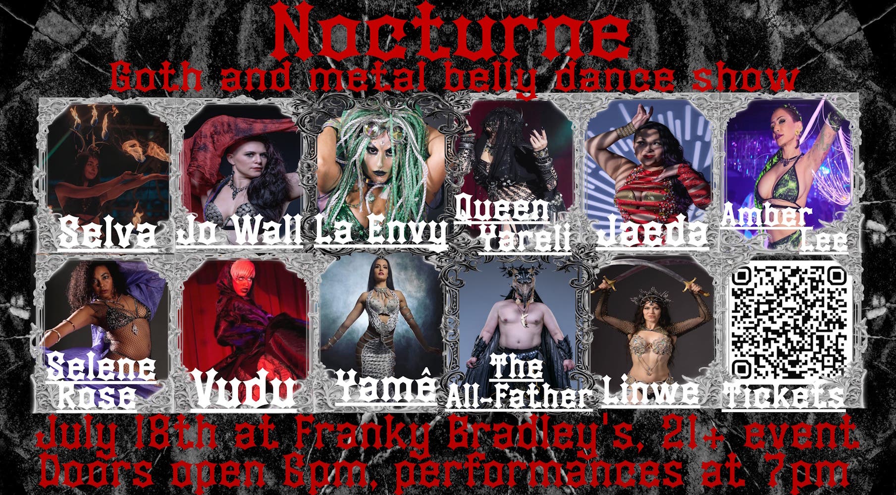 Nocturne: A Goth and Metal Belly Dance Show