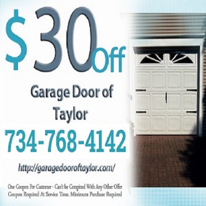 Garage Door of Taylor