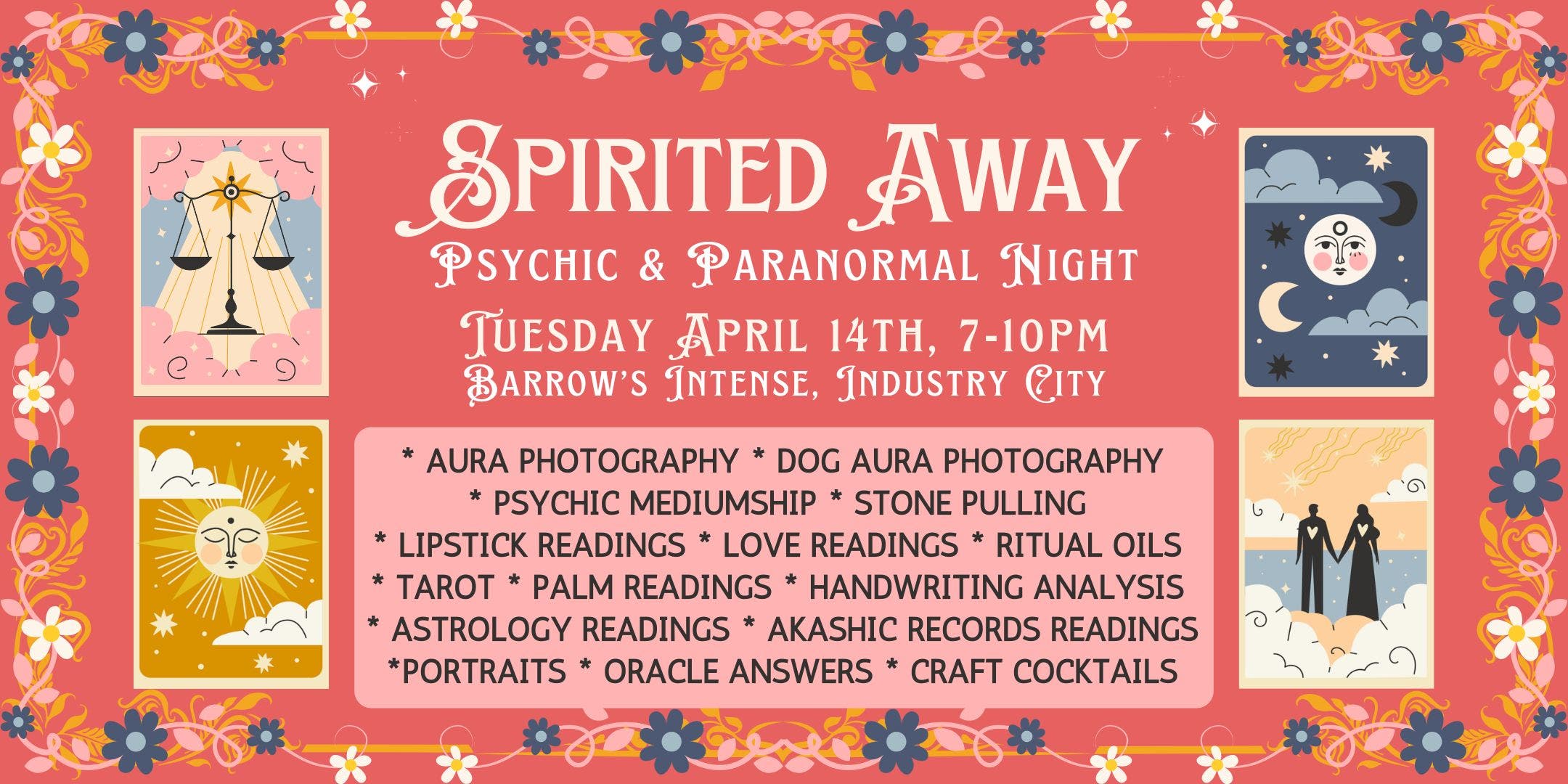 Spirited Away Psychic & Paranormal Night 