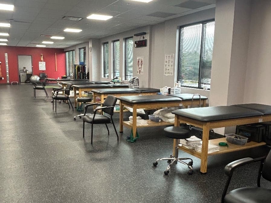 Inside of JAG Physical Therapy's newly relocated Englishtown clinic in Monmouth County.