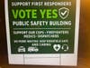 "No more waiting", planning for the public safety building has lasted over seven years. 