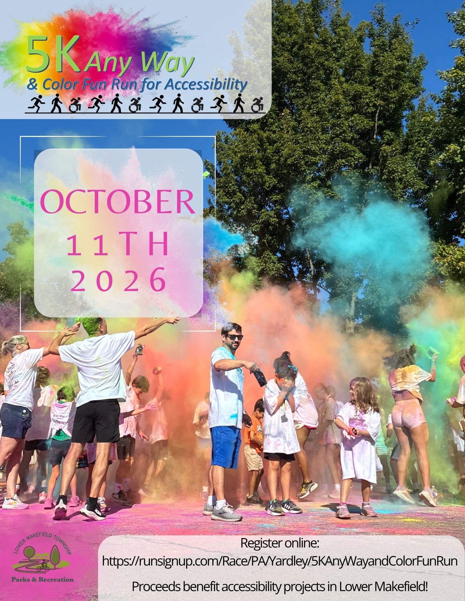 5K Any Way & Color Run for Accessibility