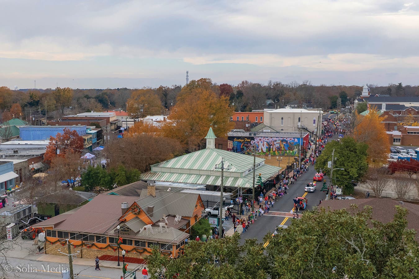 Conyers Christmas Parade through Olde Town