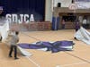 Phoenix logo on center court is unveiled to the crowd