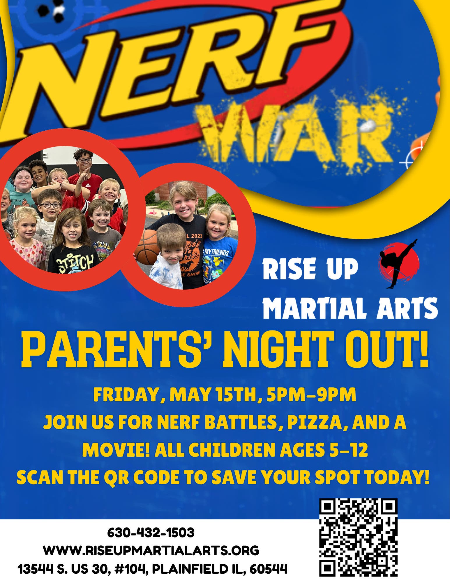 Nerf Battle Parents Night Out!