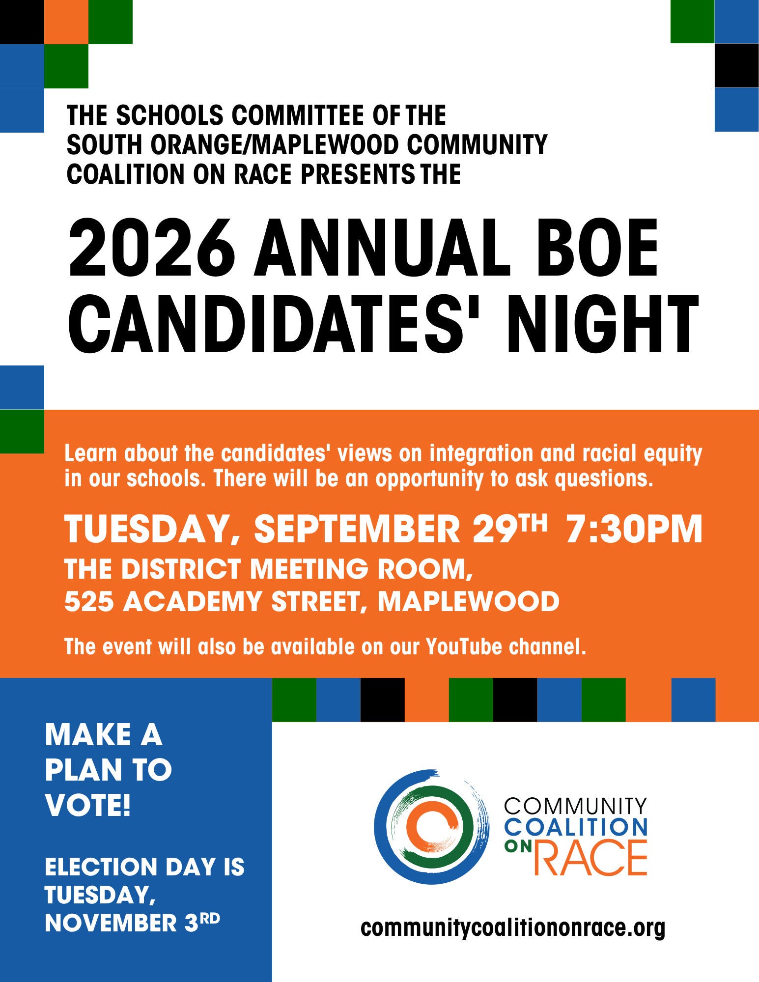 2026 Annual BOE Candidates' Night