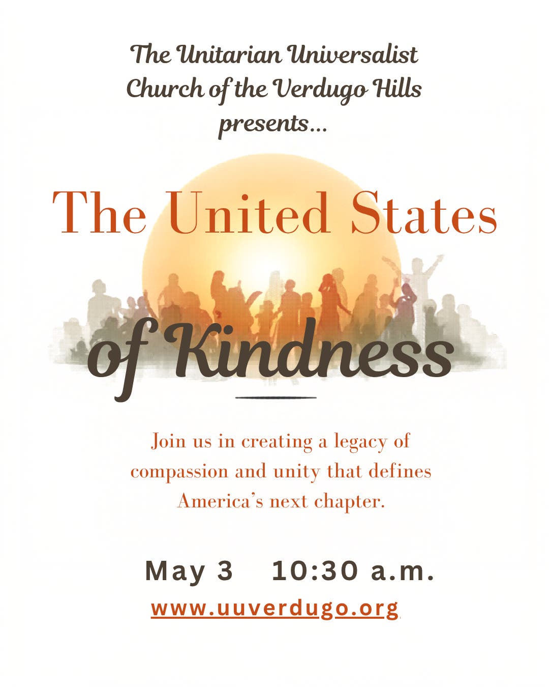 Sunday Service: US of Kindness