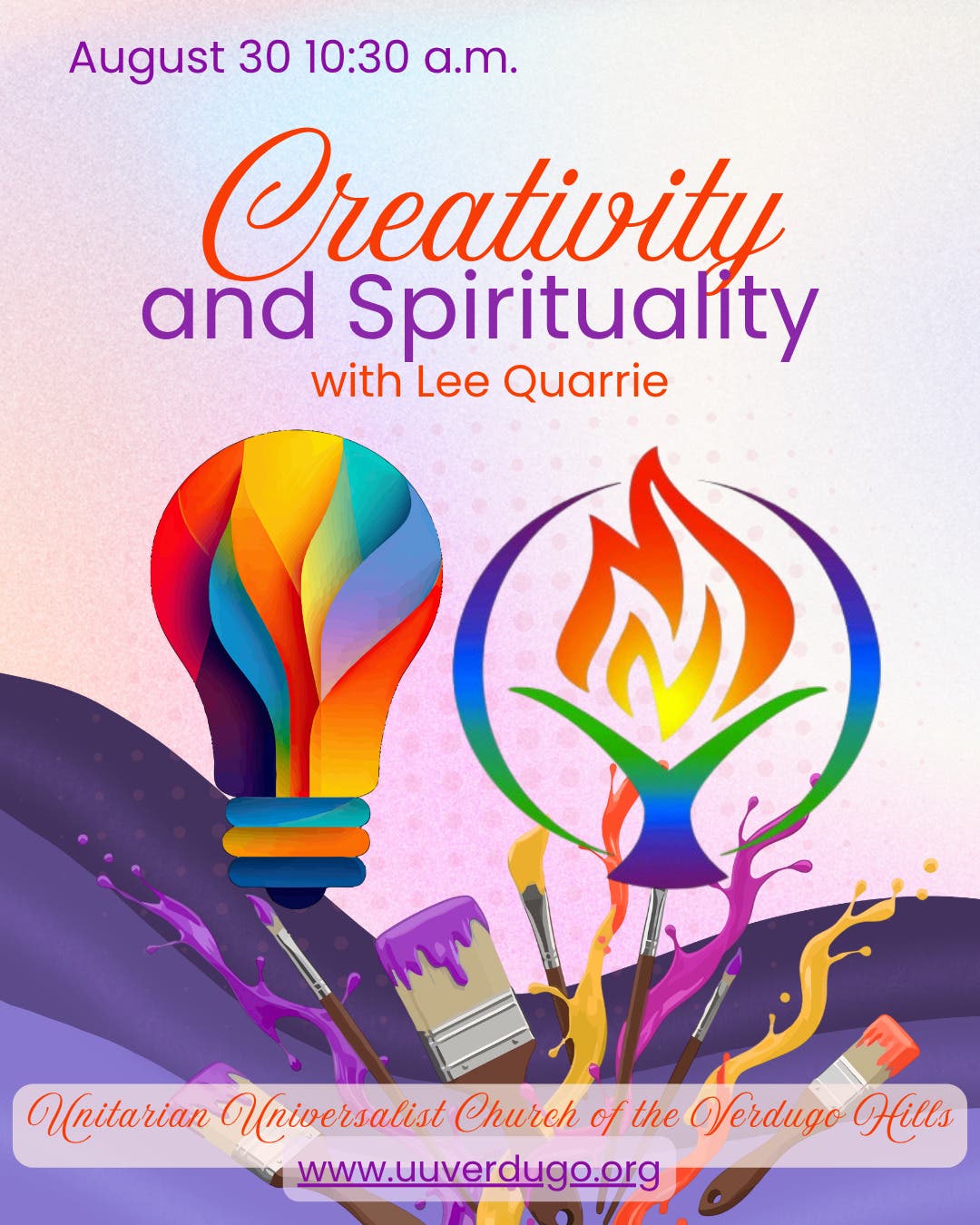 Sunday Service: Creativity and Spirituality with Lee Quarrie