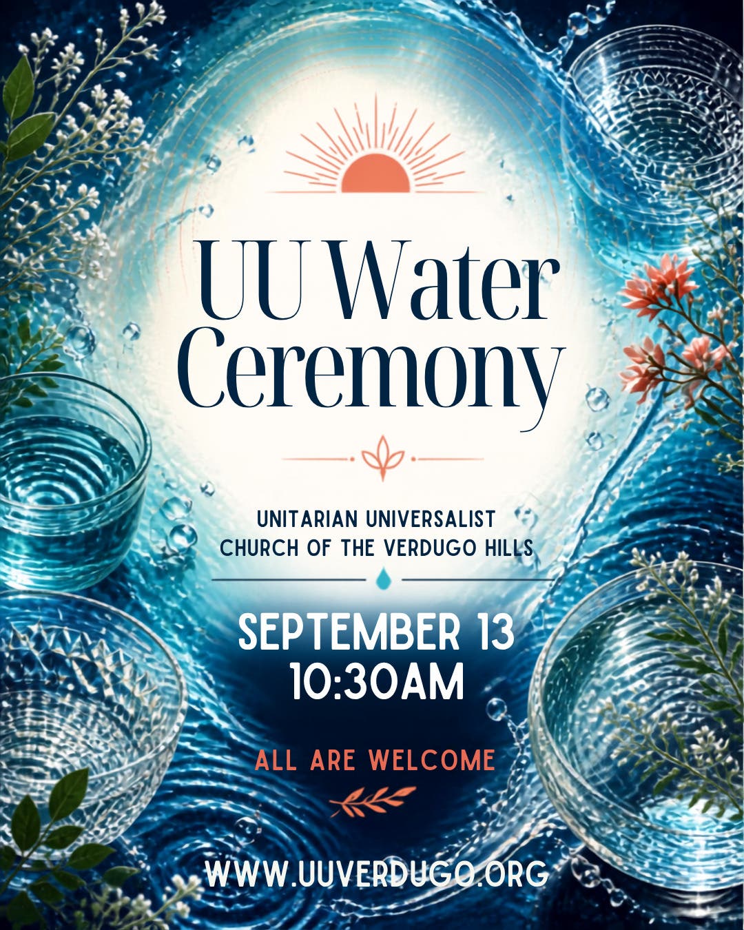 Sunday Service: UU Water Ceremony