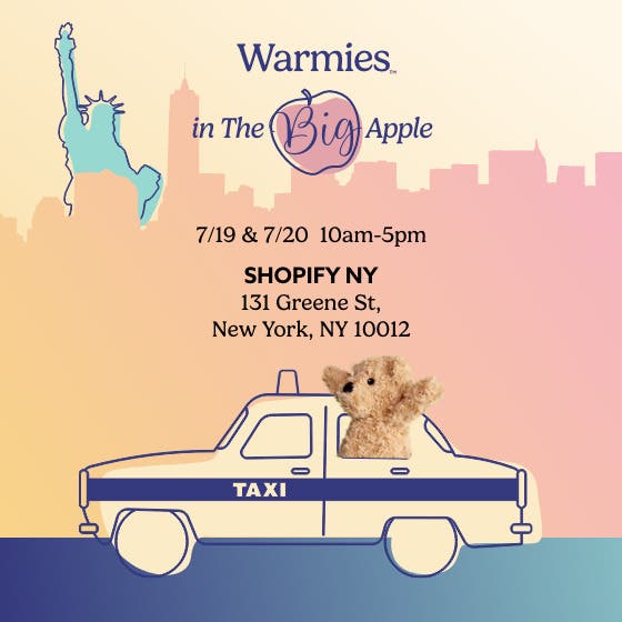 Warmies in The Big Apple