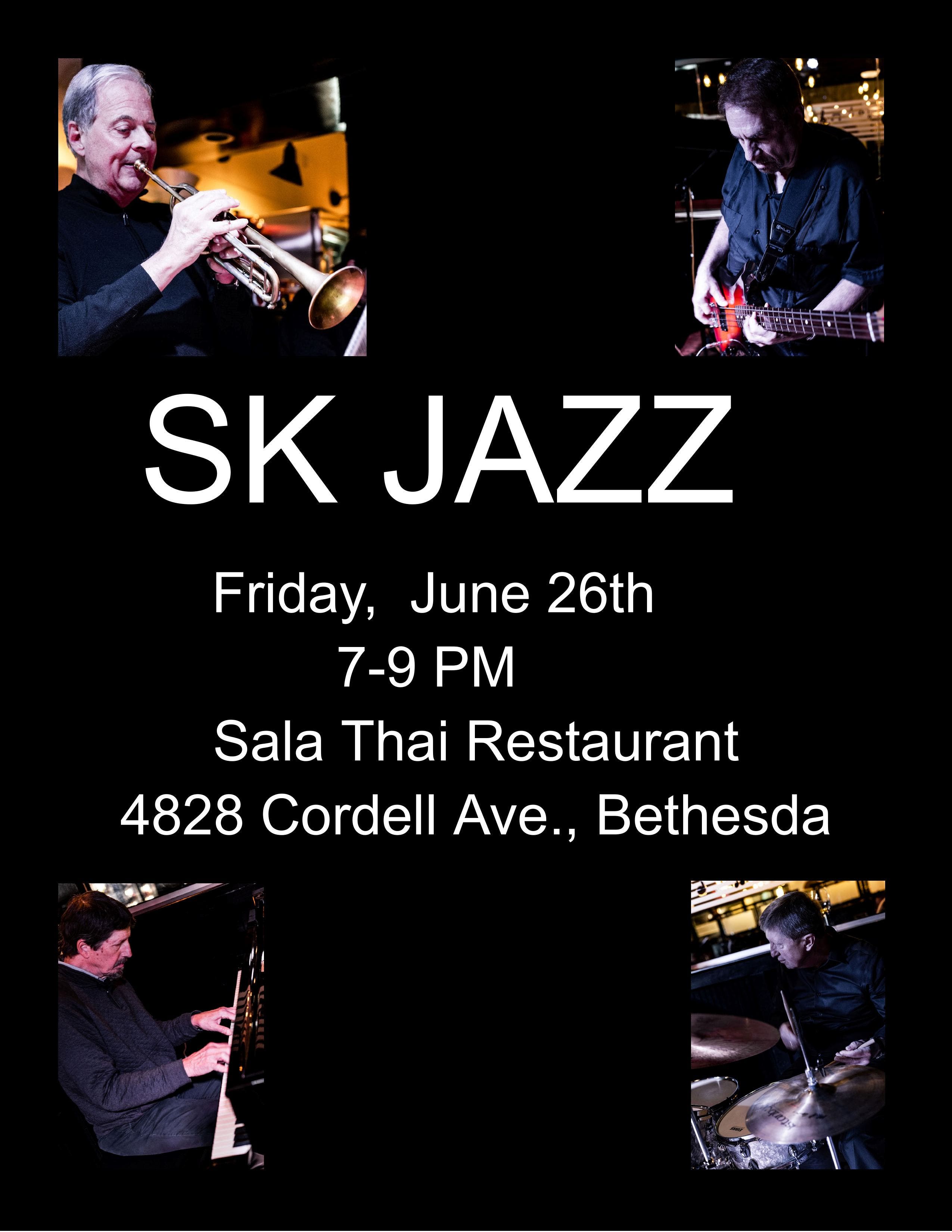 SK Jazz at Sala Thai Bethesda
