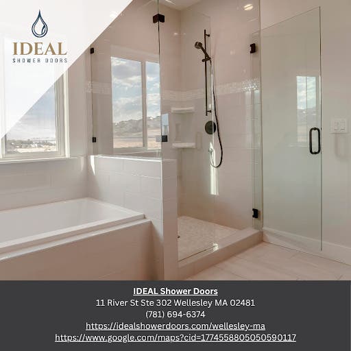 Custom Shower Glass in Wellesley, MA: The Upgrade Hiding Behind Your Shower Curtain
