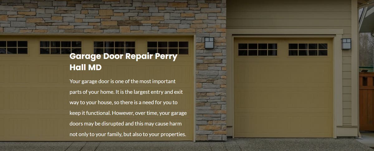 Garage Door Repair Perry Hall MD