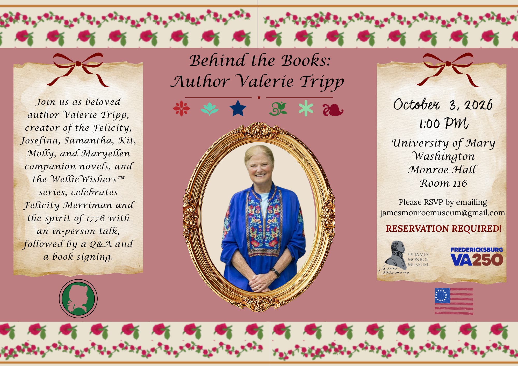 Behind the Books: Author Valerie Tripp