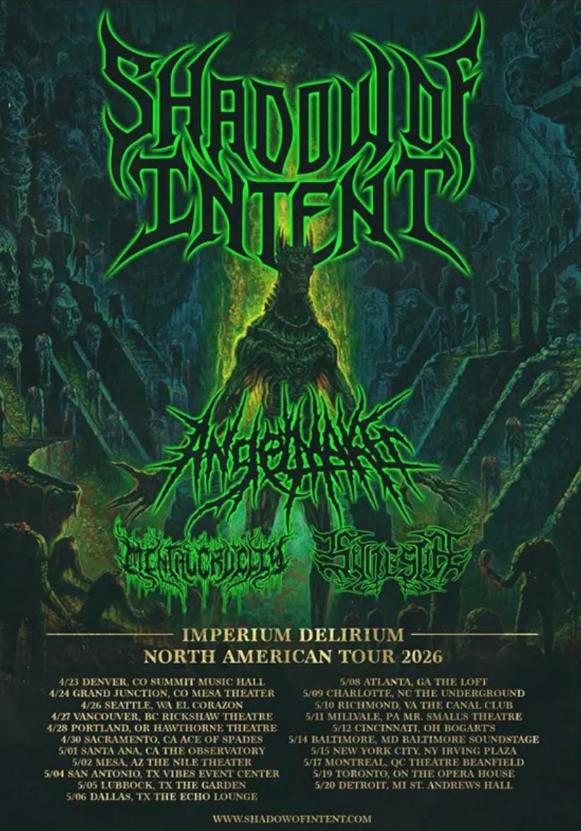 Shadow of Intent at Irving Plaza
