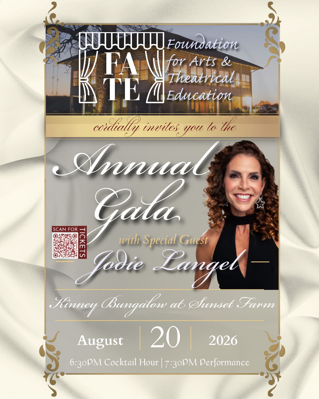 FATE Gala with Special Broadway Guest: Jodie Langel