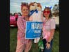 Leesburg residents Kathy Beynette, left, and Heather Gottlieb at the 2024 Leesburg Halloween parade.