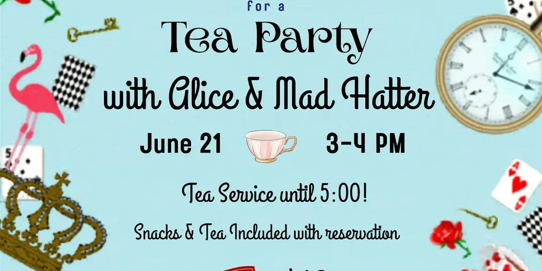 Alice & Mad Hatter Tea Party