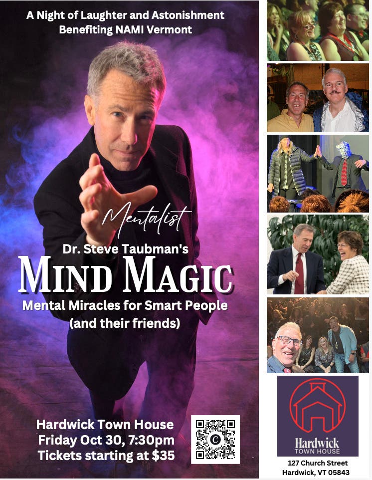 Dr. Steve Taubman's Mind Magic: A Night of Laughter and Astonishment