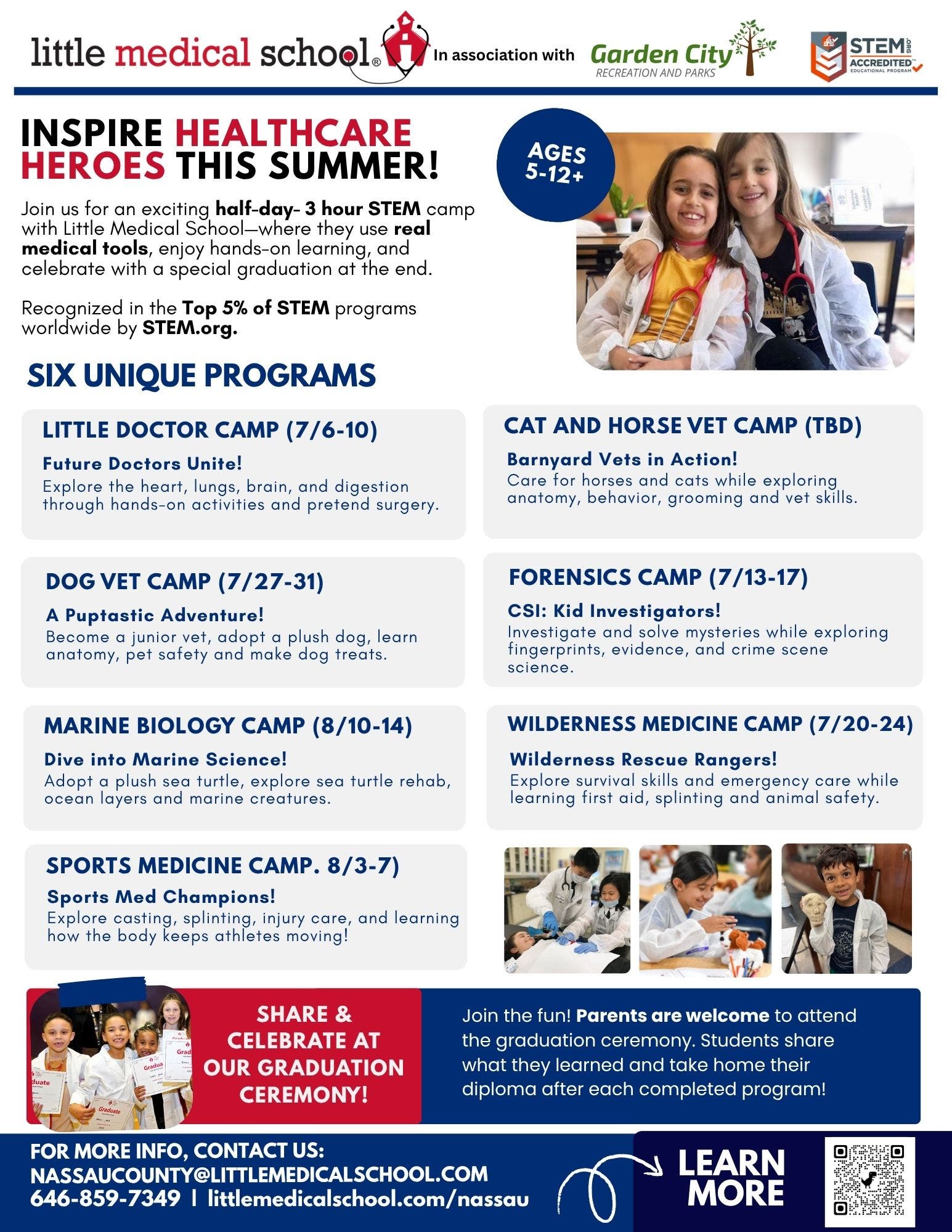 Little Medical School Summer STEM Camps