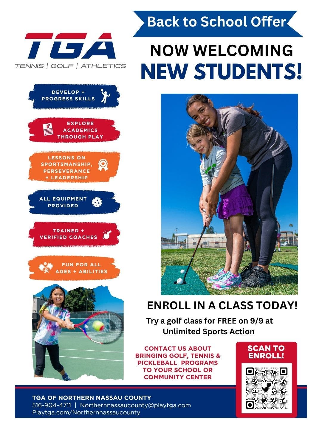 TGA Free Golf Class
