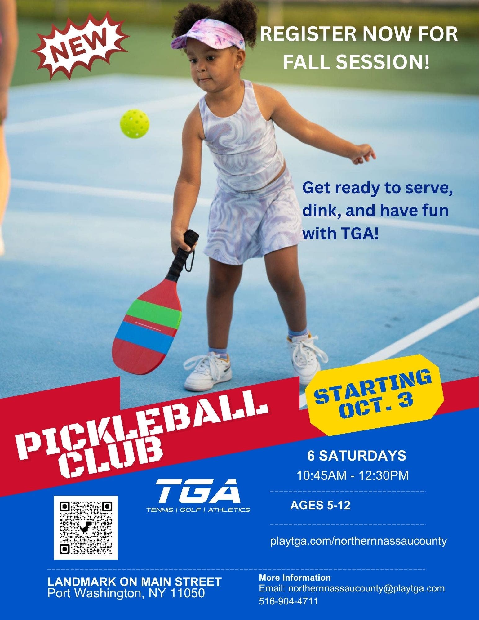 Serve Up Some Saturday Fun with TGA's Saturday Pickleball Club